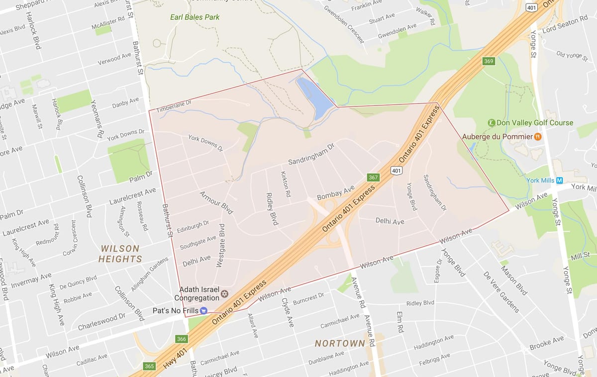 Harta e Blinduar Lartësi lagjen Toronto