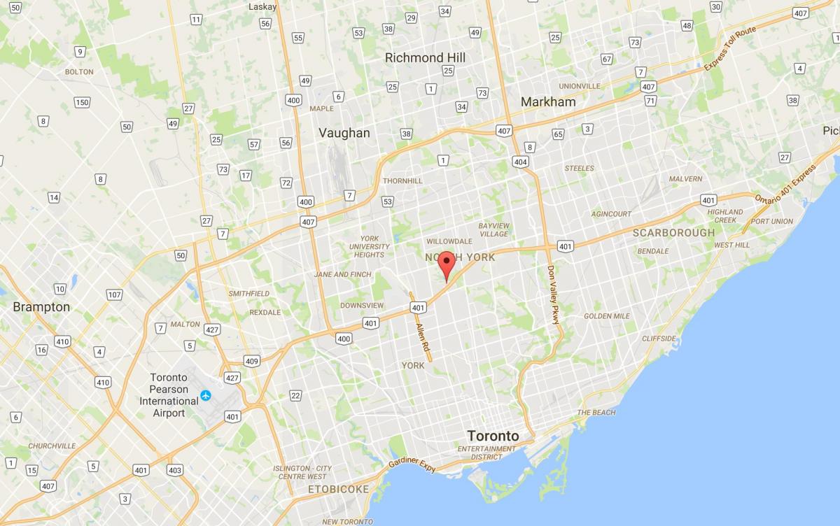 Harta e Blinduar Lartësi të qarkut Toronto