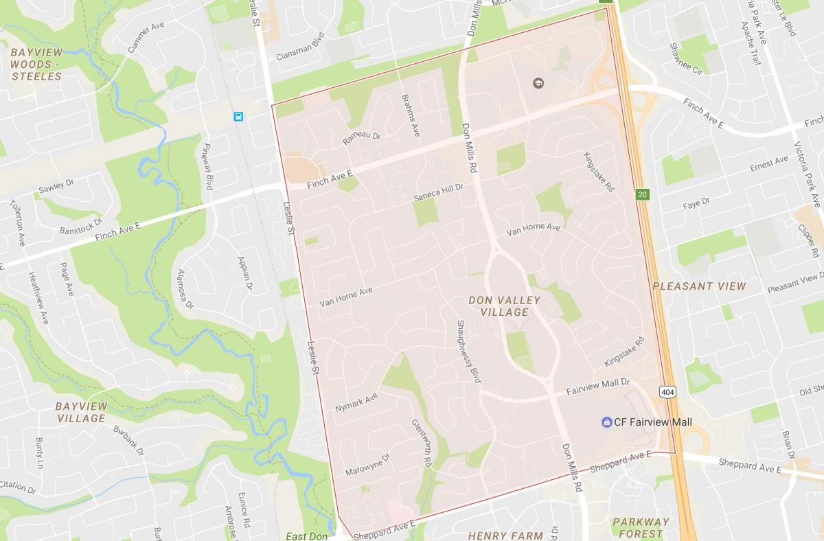 Harta e Badiava lagjen Toronto