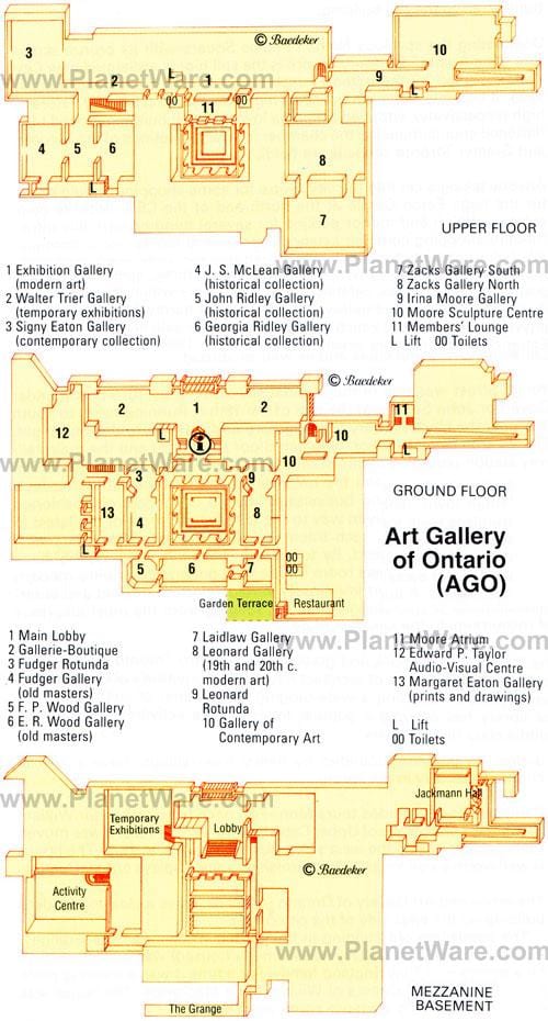 Harta e Galerisë së Artit e Ontarios