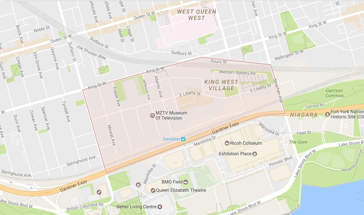 Harta e Lirisë Fshatin lagjen Toronto