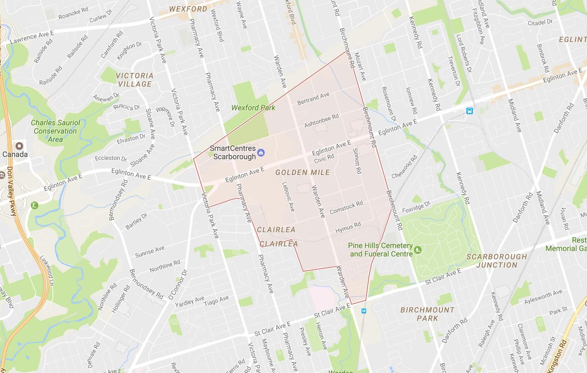 Harta e Artë Milje lagjen Toronto