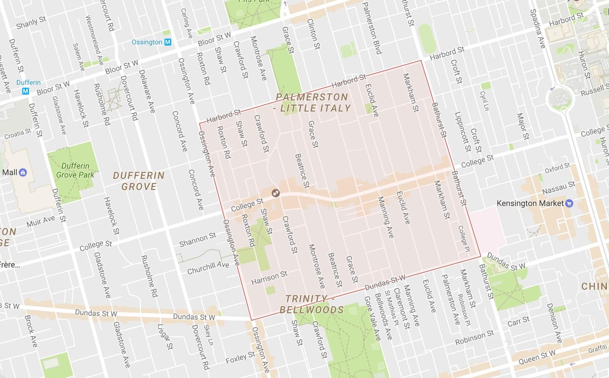 Harta e Pak Itali lagjen Toronto