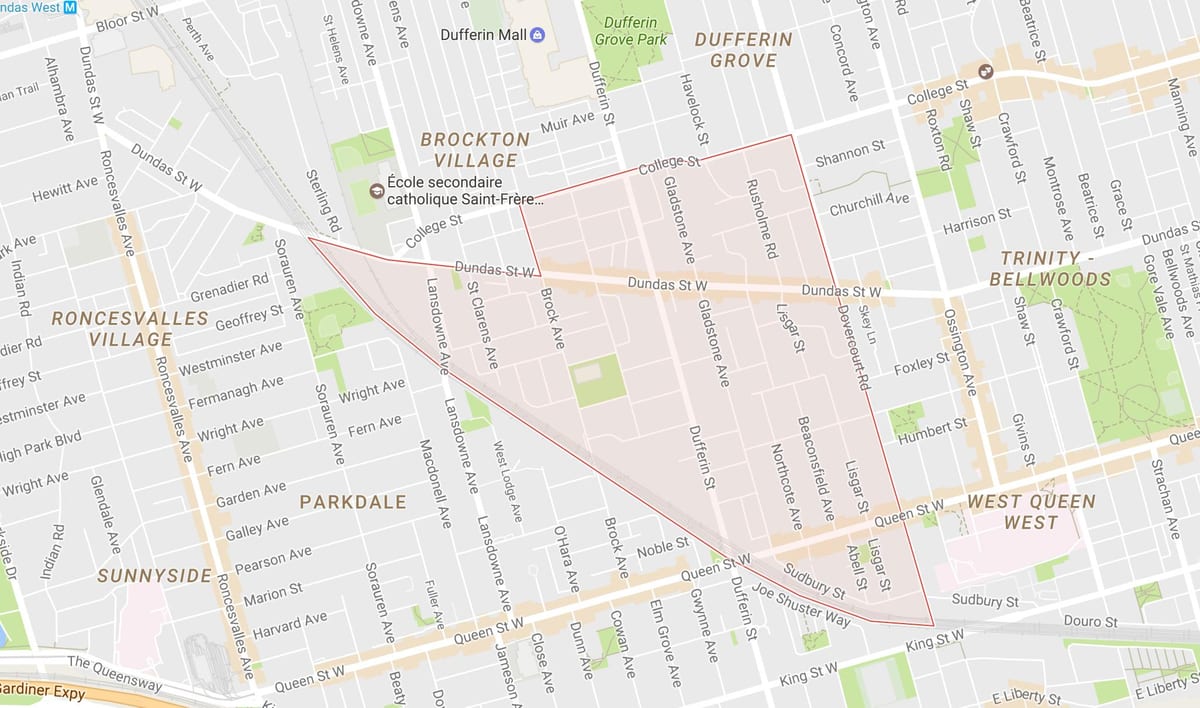 Harta e Vogël Portugali lagjen Toronto