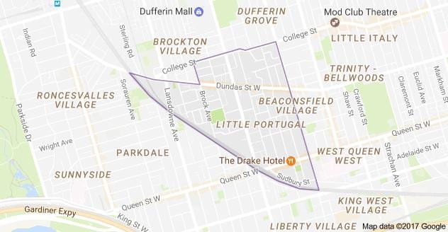 Harta e Vogël Portugali Toronto