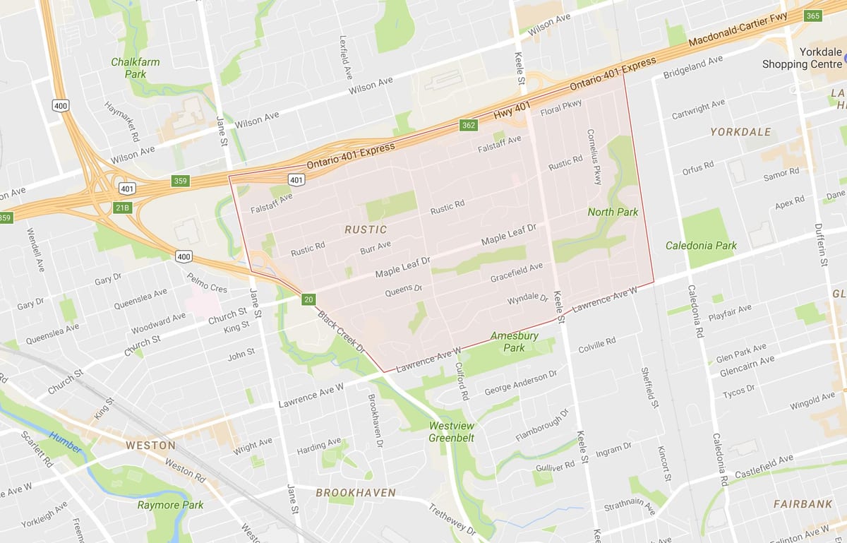 Harta e Panje Leafneighbourhood Toronto