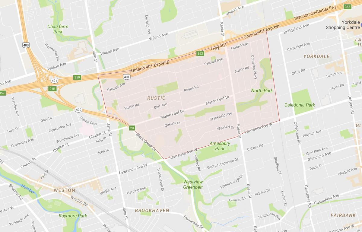 Harta e Panje Leafneighbourhood Toronto