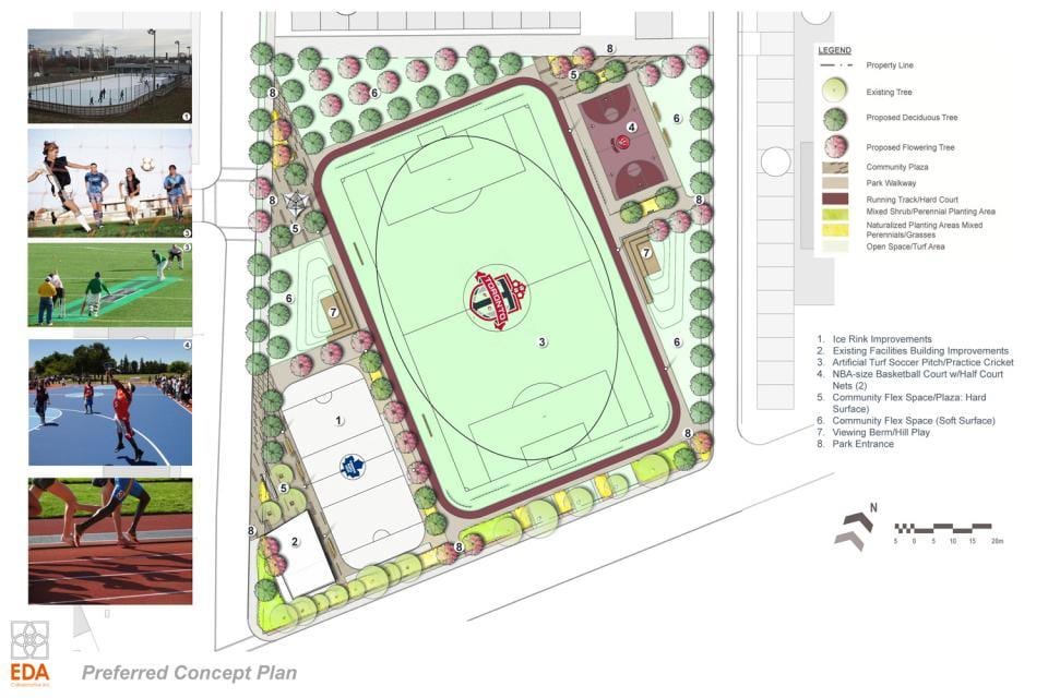Harta e Revitalizimit të planit të Regjenti Park Toronto fazën 3b