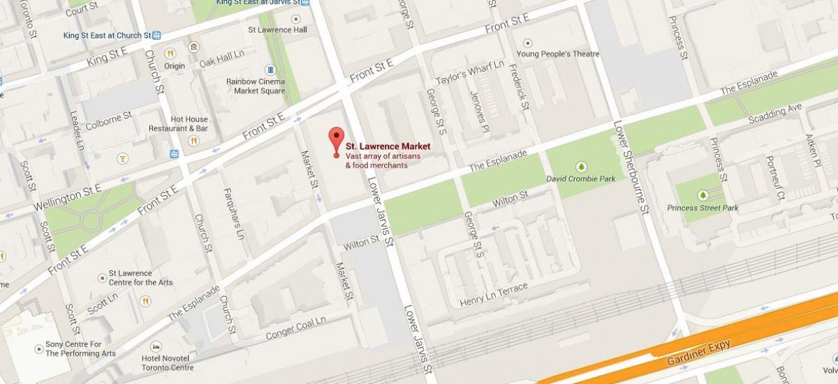 Harta e Shën Lawrence tregut