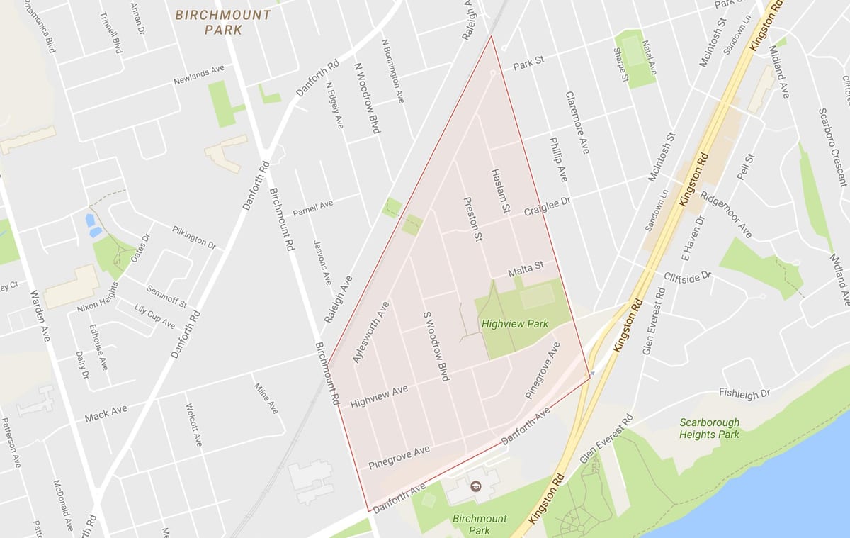 Harta e Thupër Shkëmb Lartësi lagjen Toronto