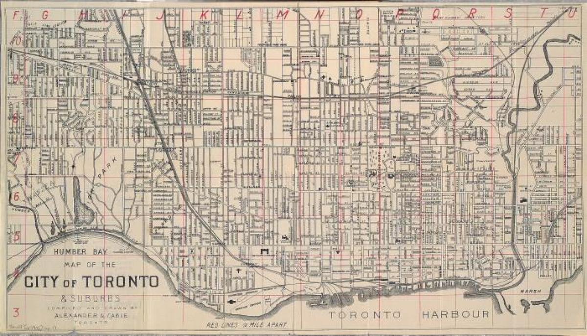 Harta e Torontos 1902