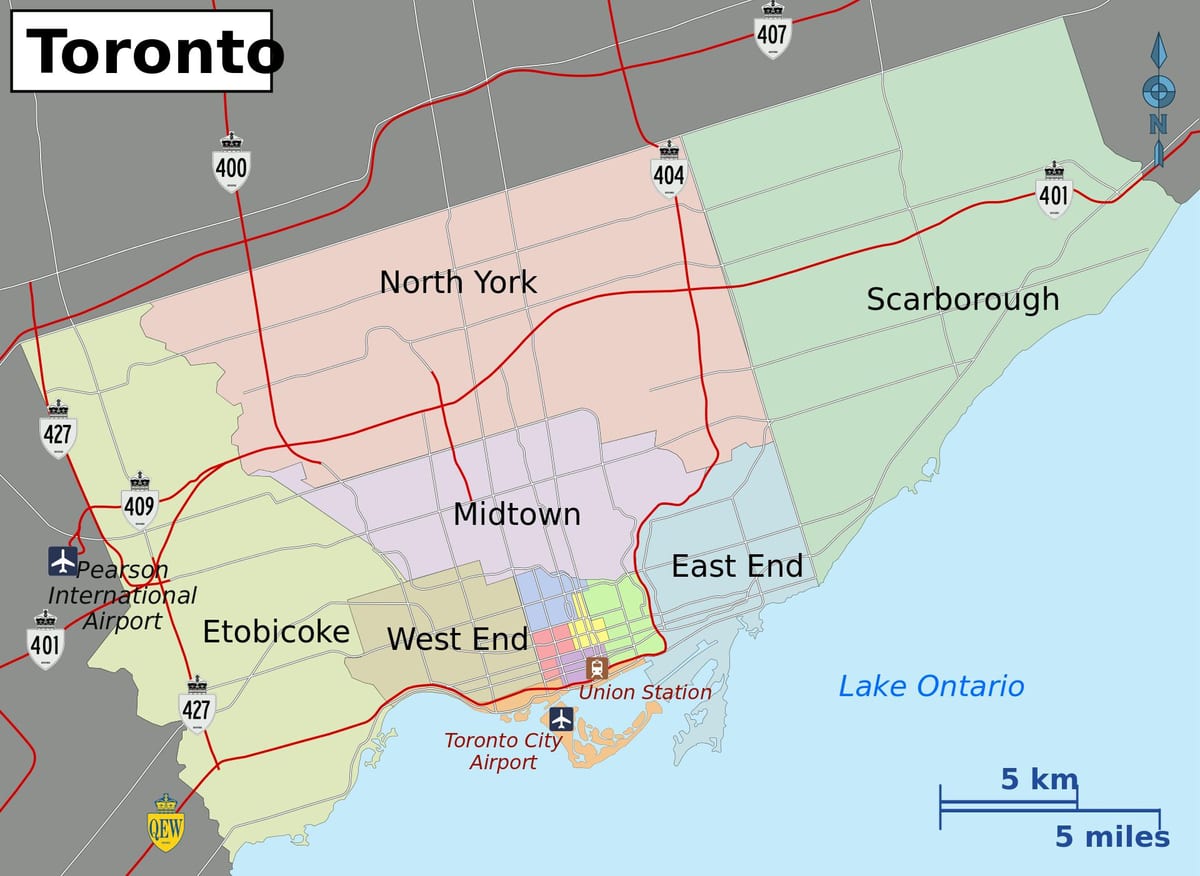 Harta e Qytetit të Torontos