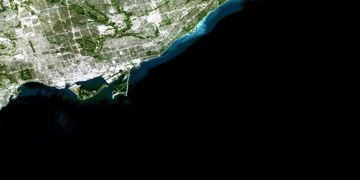 Harta e Torontos satelitore