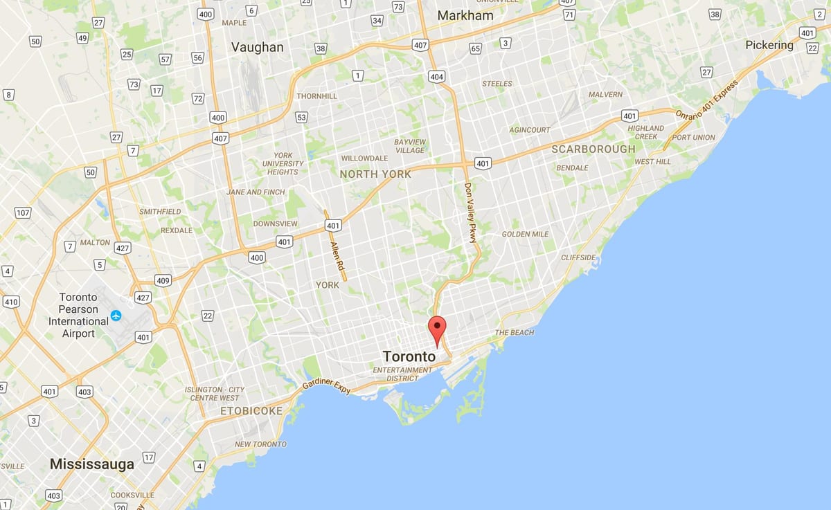 Harta e Trefann Gjykata e qarkut në Toronto