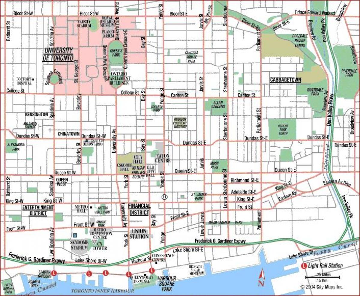 Harta e Universitetit të Torontos, Kanada