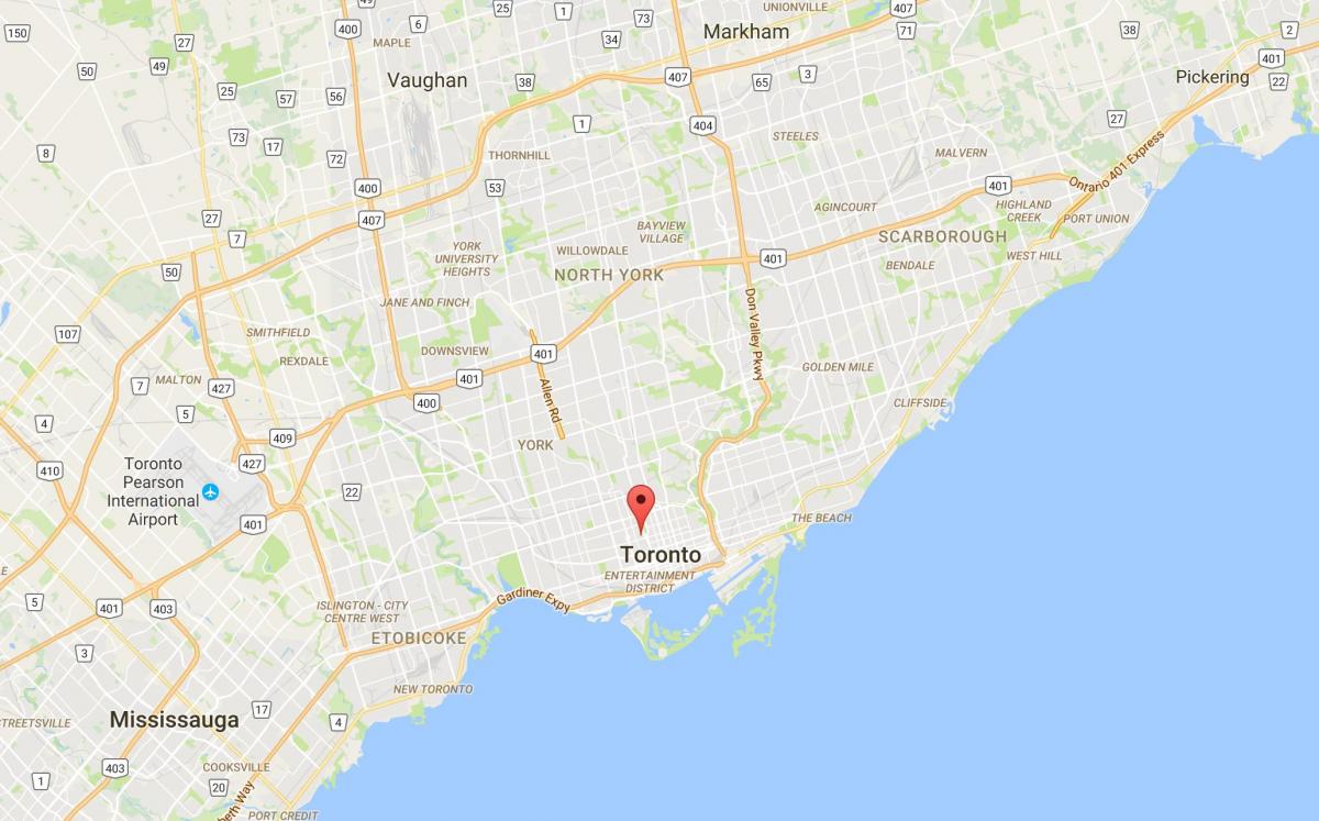 Harta e Zbulimit të Qarkut të qarkut Toronto