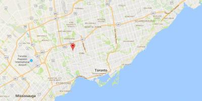 Harta e Amesbury qarkut në Toronto