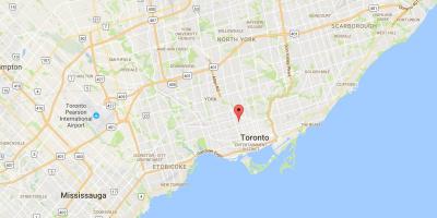 Harta e Aneks qarkut në Toronto