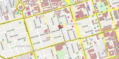 Harta e Baldwin Fshatin Toronto