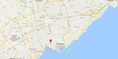 Harta e Brockton Fshat të rrethit të Torontos