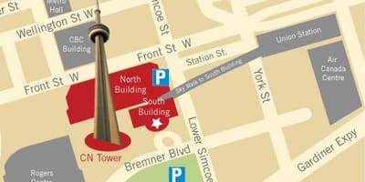 Harta e CN tower