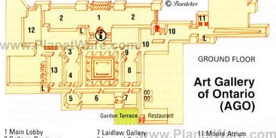 Harta e Galerisë së Artit e Ontarios