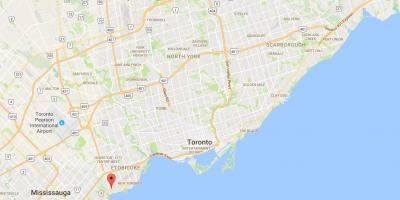 Harta e Gjatë të Degës së qarkut Toronto