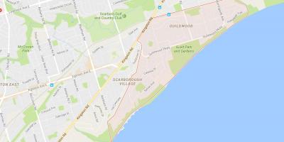 Harta e Guildwood lagjen Toronto