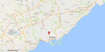 Harta e Harbord Fshat të rrethit të Torontos
