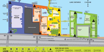 Harta e Harbourfront Qendra