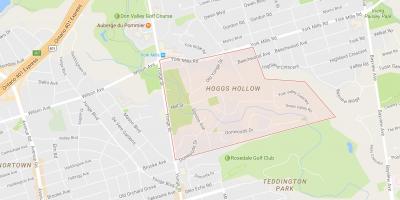 Harta e Hoggs Uritur lagjen Toronto