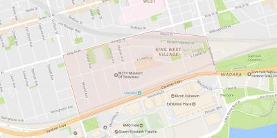 Harta e Lirisë Fshatin lagjen Toronto