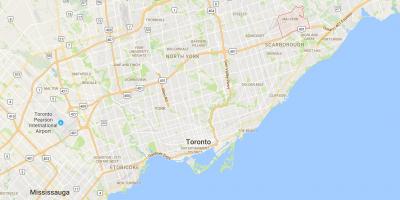 Harta e Malvern qarkut në Toronto