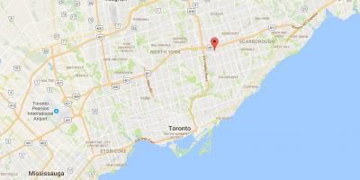 Harta e Maryvale qarkut në Toronto