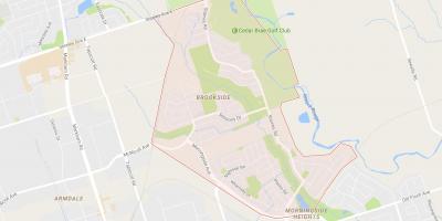 Harta e Morningside Lartësi lagjen Toronto