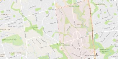 Harta e Don Mills lagjen Toronto