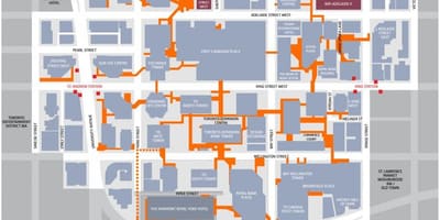 Harta e financiare qarkut në Toronto