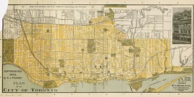 Harta e qytetit të Torontos 1903