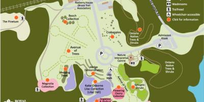 Harta e RBG Arboretum