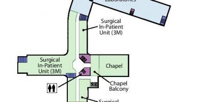 Harta e Shën Jozefit në qendrën Shëndetësore të Torontos niveli 3