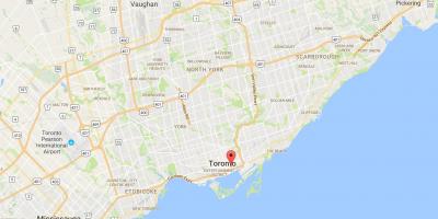Harta e Shën Lawrence qarkut në Toronto