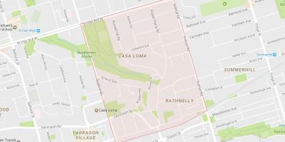 Harta e Jugut Kodër lagjja Toronto