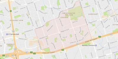 Harta e Tam, O'Shanter – Sullivan lagjen Toronto