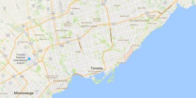Harta e Thupër Shkëmb qarkut në Toronto