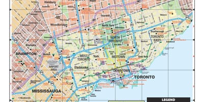 Harta Turistike Toronto