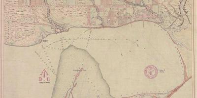 Harta e tokave të Jork, Toronto 1787-1884