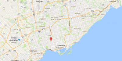 Harta e Wallace Emerson qarkut në Toronto