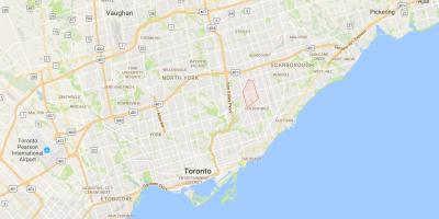 Harta e Wexford qarkut në Toronto
